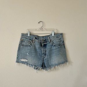 Levi’s 501 denim shorts